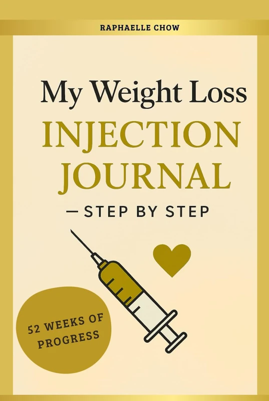 My Weight Loss Injection Journal – Step by Step: Weekly and Monthly Tracker for GLP-1 Treatments – Monitor Your Injections, Weight Loss, Moods and Health Progress