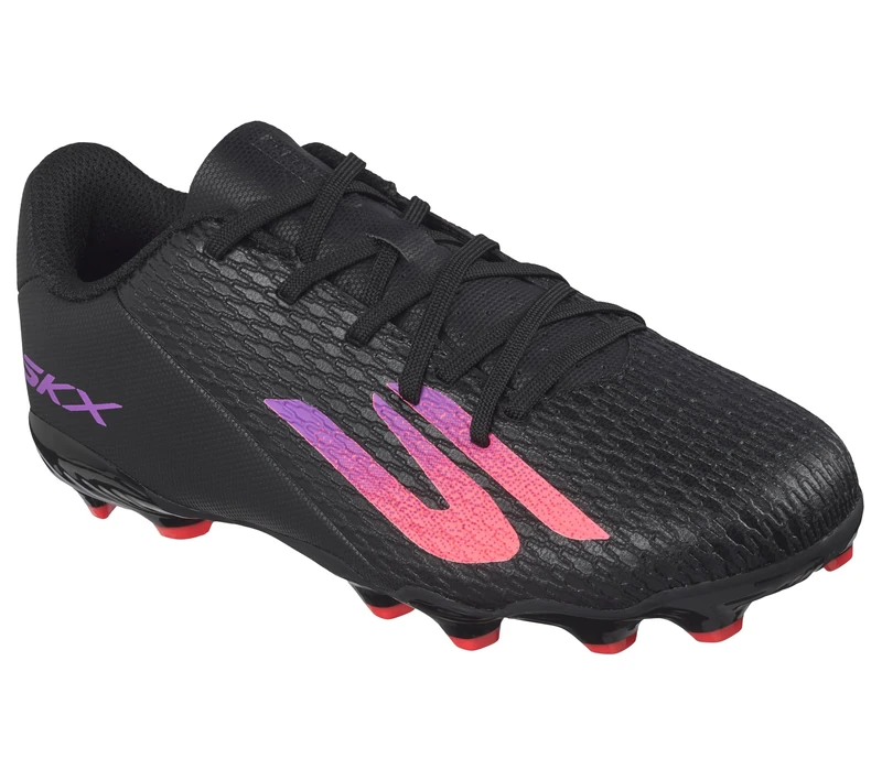Skechers Boys' SKX_2 Jr Trainer, Black, 2.5 UK Child