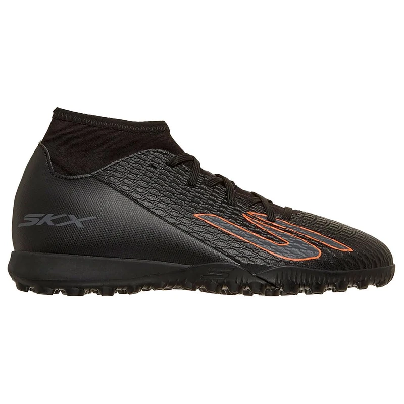 Skechers Boy's SKX_2 Jr High Youth Turf Football Boots, Black, 5 UK Child