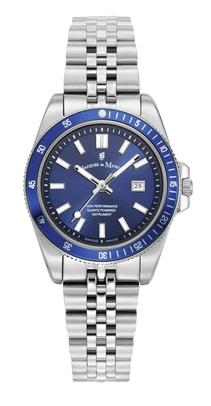 B Jacques DU MANOIR Women's Watche's Analog 0678312283bf1589044448c5bab627ca6e66f5c694bec0fb16ae51547d5896d3 154.9.196.144 Stainless Steel Strap JWL05001