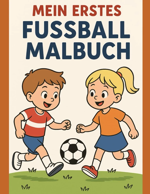 Mein erstes Fußball Malbuch