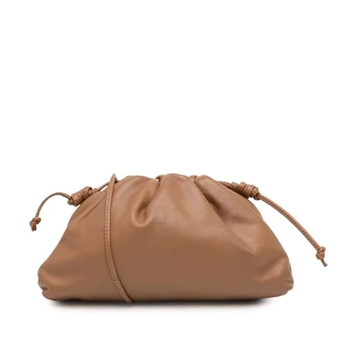 Bottega Veneta Pre-Loved Lambskin The Mini Pouch Crossbody