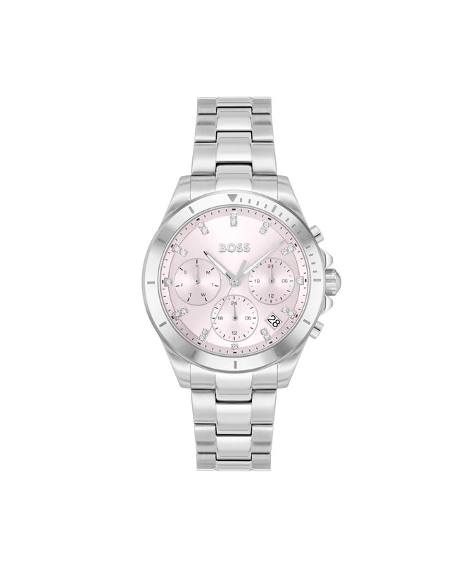 BOSS Alley Women's Quartz Watch - Pink Dial 1502825 - Image 1