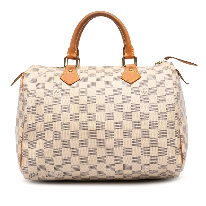 Louis Vuitton Pre-Loved Damier Azur Speedy 30 Handbag