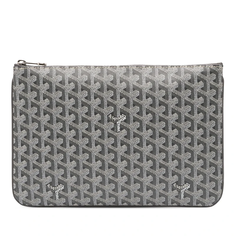Pre-Loved Goyardine Senat MM Clutch Bag