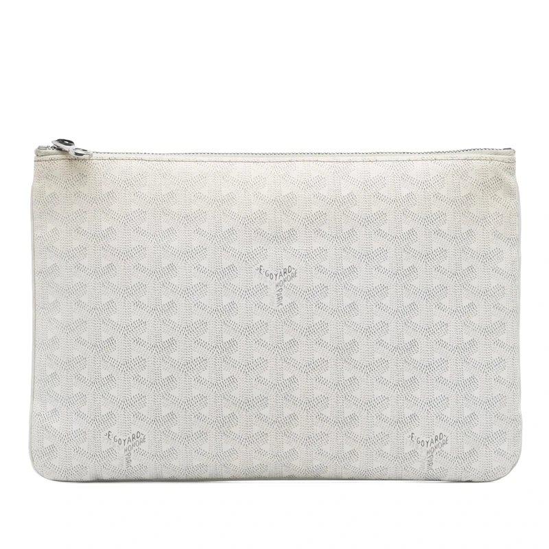 Pre-Loved Goyardine Senat MM Clutch Bag