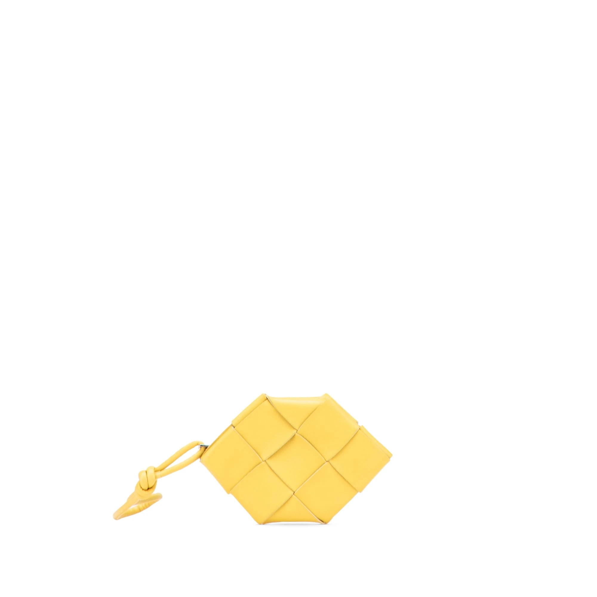 Pre-Loved Nappa Maxi Intrecciato Coin Pouch