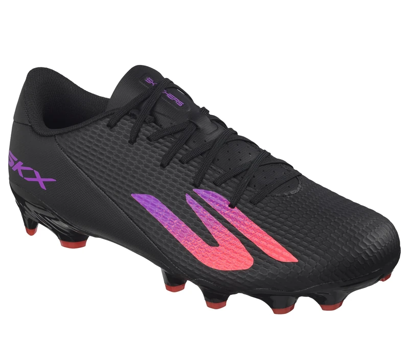 Skechers Men's SKX_2 Academy FG Trainer, Black, 8 UK