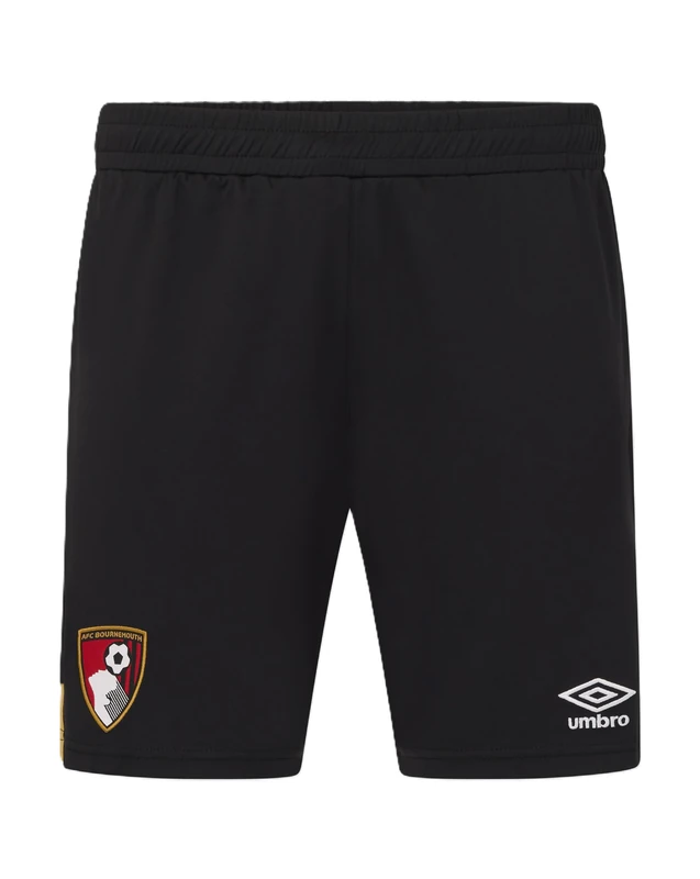 AFC Bournemouth Castore Men's Home Shorts, Caviar, XL
