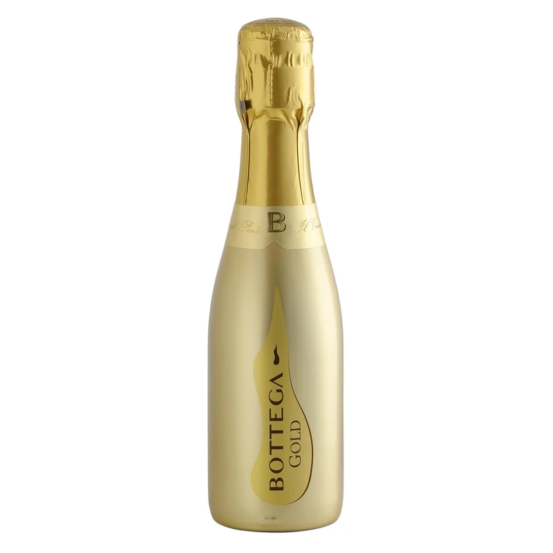B BOTTEGA S.P.A Gold Prosecco DOC - 200ml (Pack of 6)