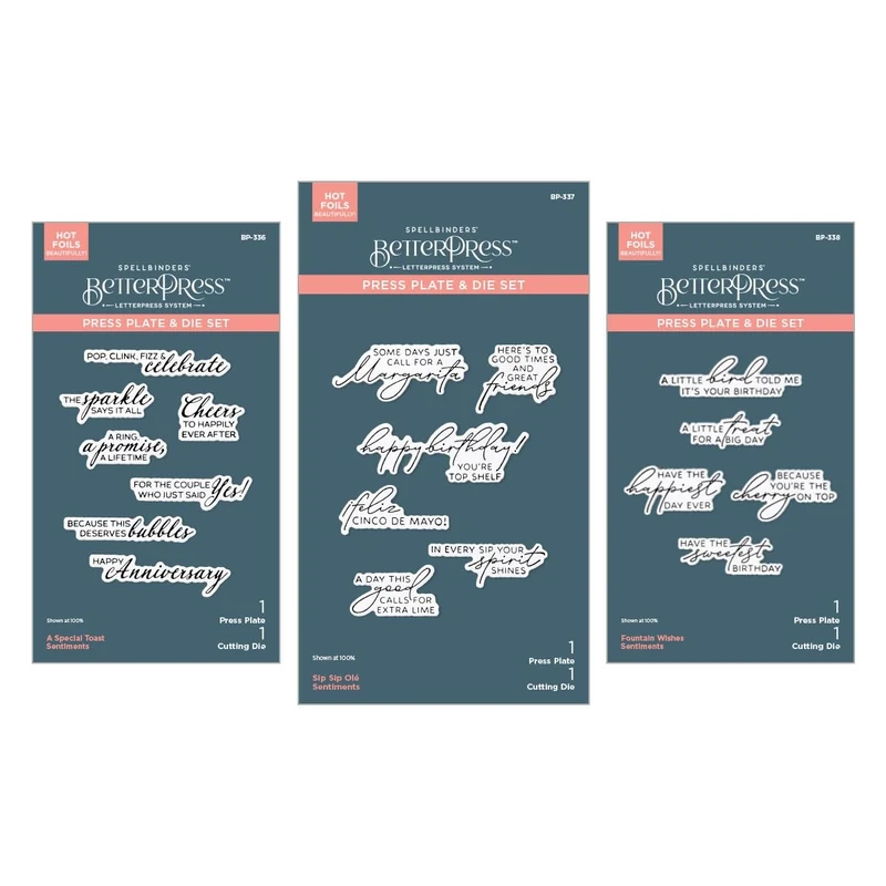 Happier Hour BetterPress Sentiments Bundle