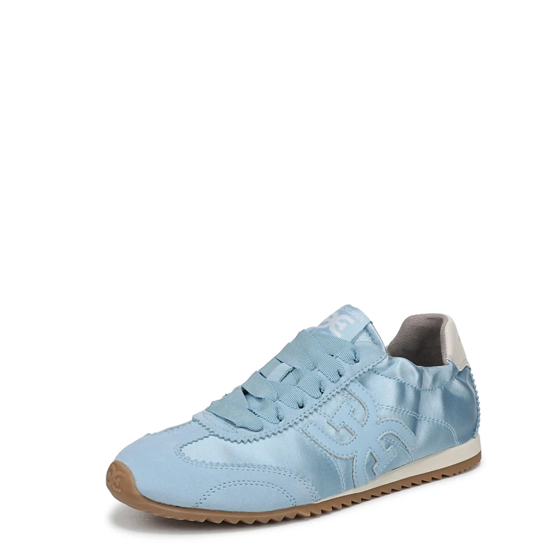 Sam Edelman Women's Isella 3 Lace-Up Pull-On Trainers, Spring Blue, Medium Fit, UK 4