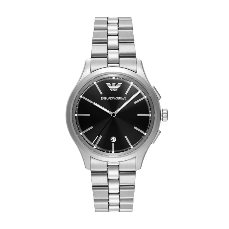 Emporio Armani Men's 41MM Silver-Tone Stainless Steel Watch, AR11732