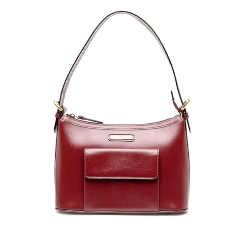 BURBERRY Pre-Loved Leather Shoulder Bag