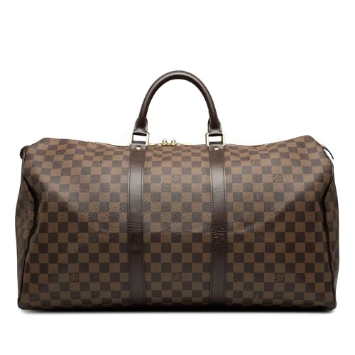 Louis Vuitton Pre-Loved Damier Ebene Keepall 50 Handbag
