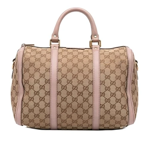 Pre-Loved Medium GG Canvas Joy Boston Bag Satchel