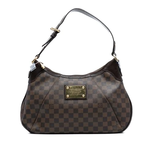 Louis Vuitton Pre-Loved Damier Ebene Thames GM Shoulder Bag