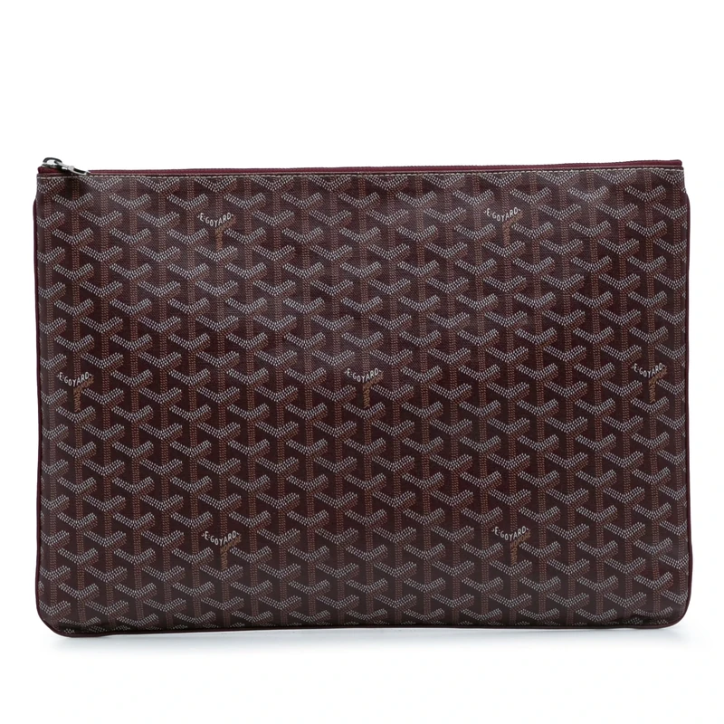 Pre-Loved Goyardine Senat GM Clutch Bag