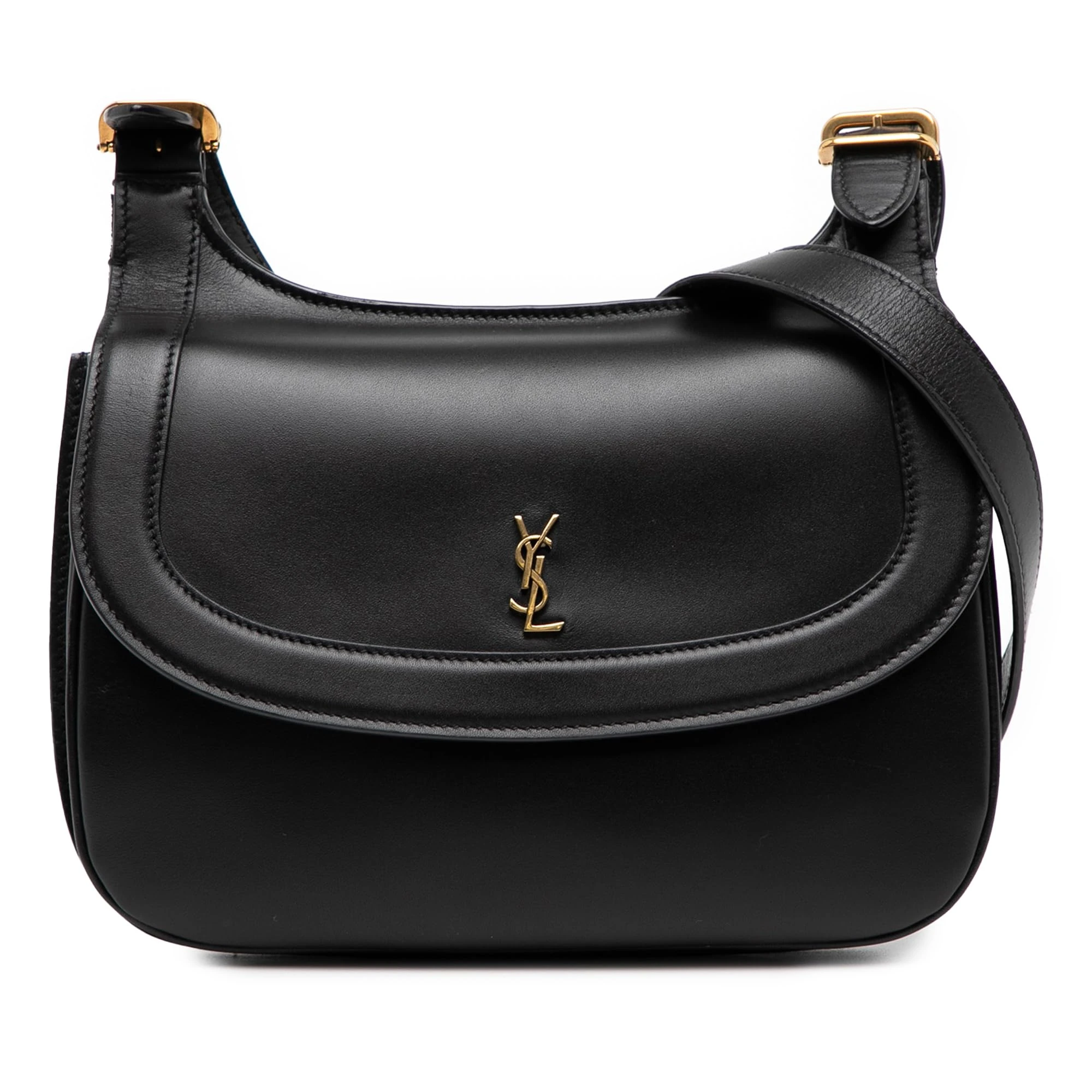 Yves Saint Laurent Pre-Loved Medium Smooth Calfskin Charlie Crossbody