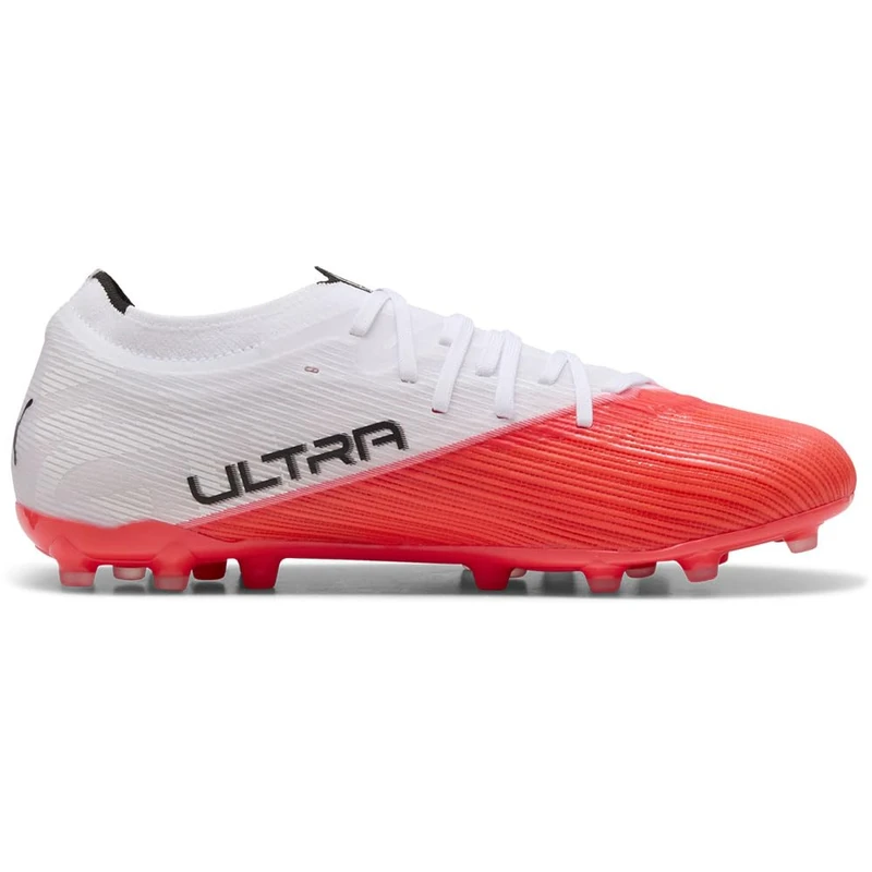 PUMA Unisex Ultra Nitro 7 Match Multi-Ground Football Boots, Ultra Red-PUMA Black-PUMA White, 8 UK