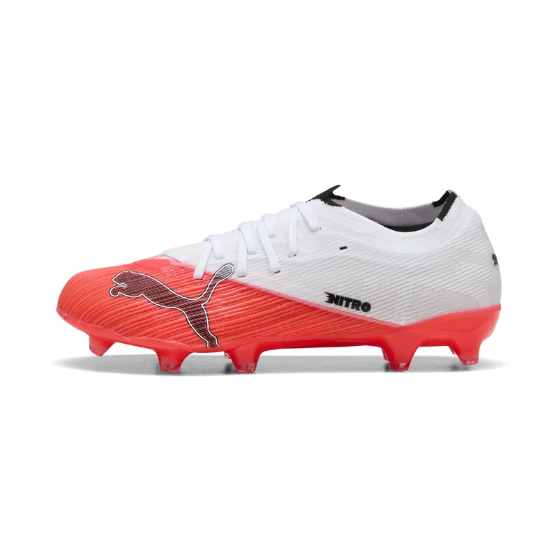 PUMA Women's Ultra Nitro 7 Match Firm Ground/Artifical Ground Football Boots, Ultra Red-PUMA Black-PUMA White, 5 UK