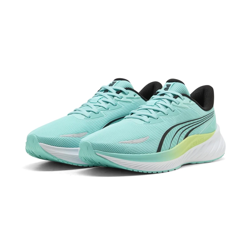 Puma Unisex Pounce Lite Intense Mint-Sunny Lime-Puma Black 13 48