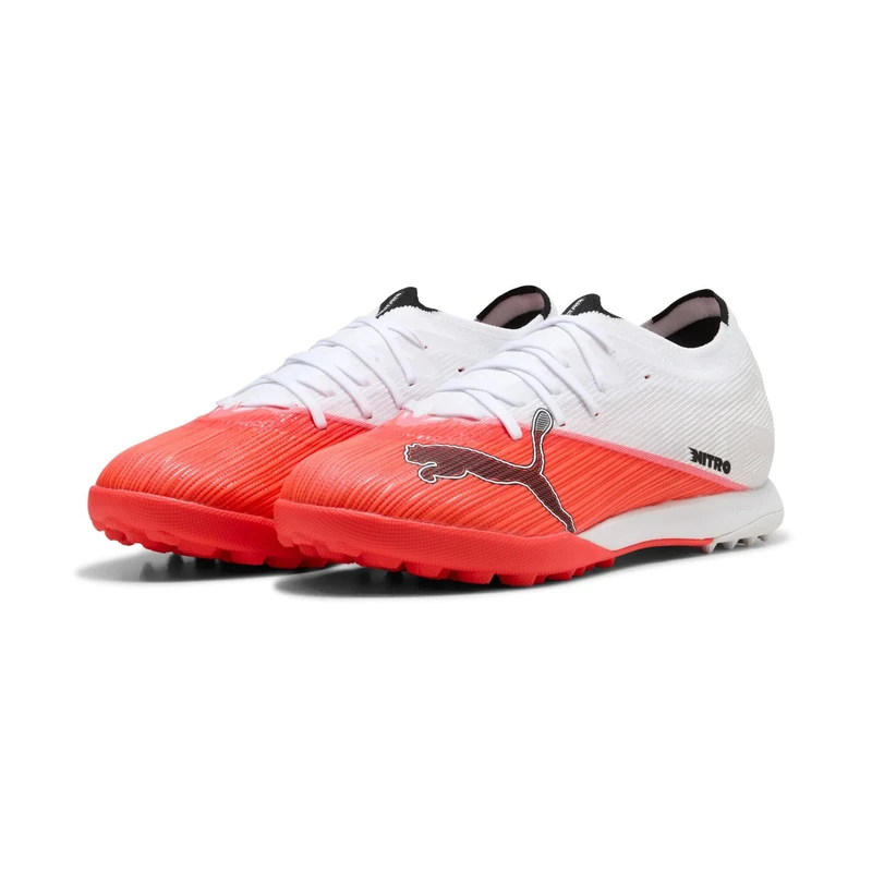 PUMA Unisex Ultra Nitro 7 Match Turf Football Boots, Ultra Red-PUMA Black-PUMA White, 8.5 UK