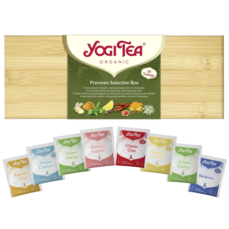 Yogi Tea Wooden Box Organic 90g