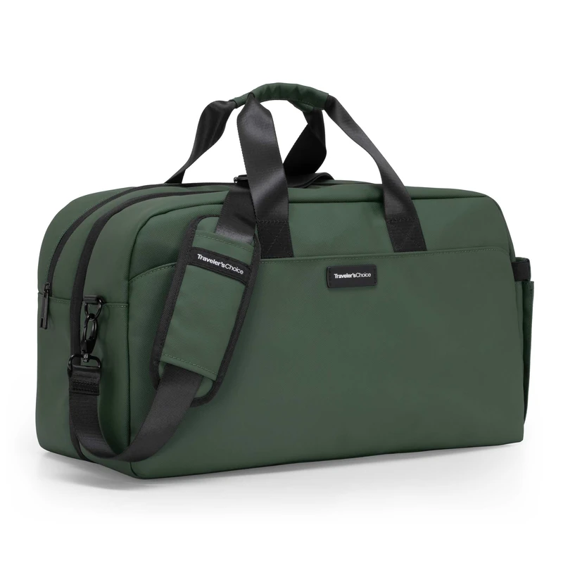 Traveler's Choice Wanderbout 27L Duffel Bag for Travel, Green, 19-inch, Traveler's Choice Wanderbout 27l Duffel Bag for Travel
