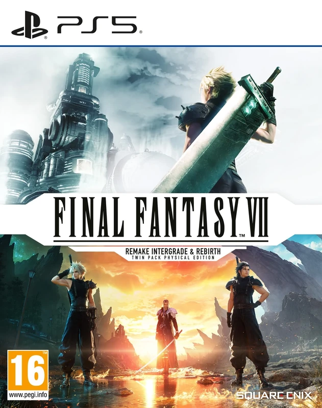 Final Fantasy VII REMAKE INTERGRADE & REBIRTH Twin Pack (PlayStation 5)