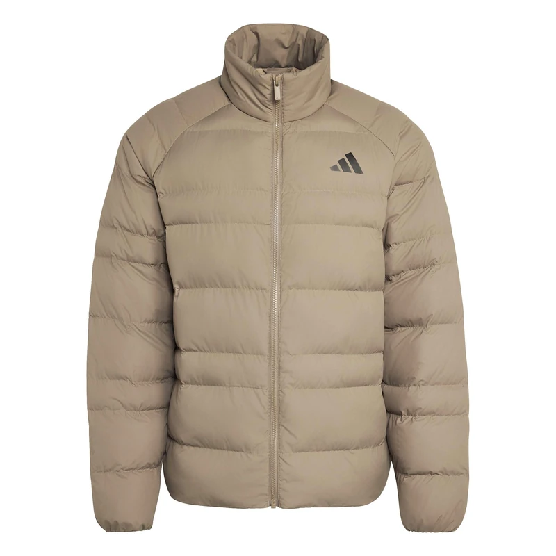 adidas Men's Essentials Packable Insulated Coat, Khaki Six, S
