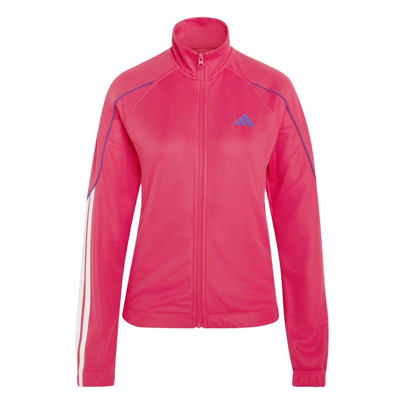 adidas Women's Stadium 3-Stripes Track_Suit, power pink, L
