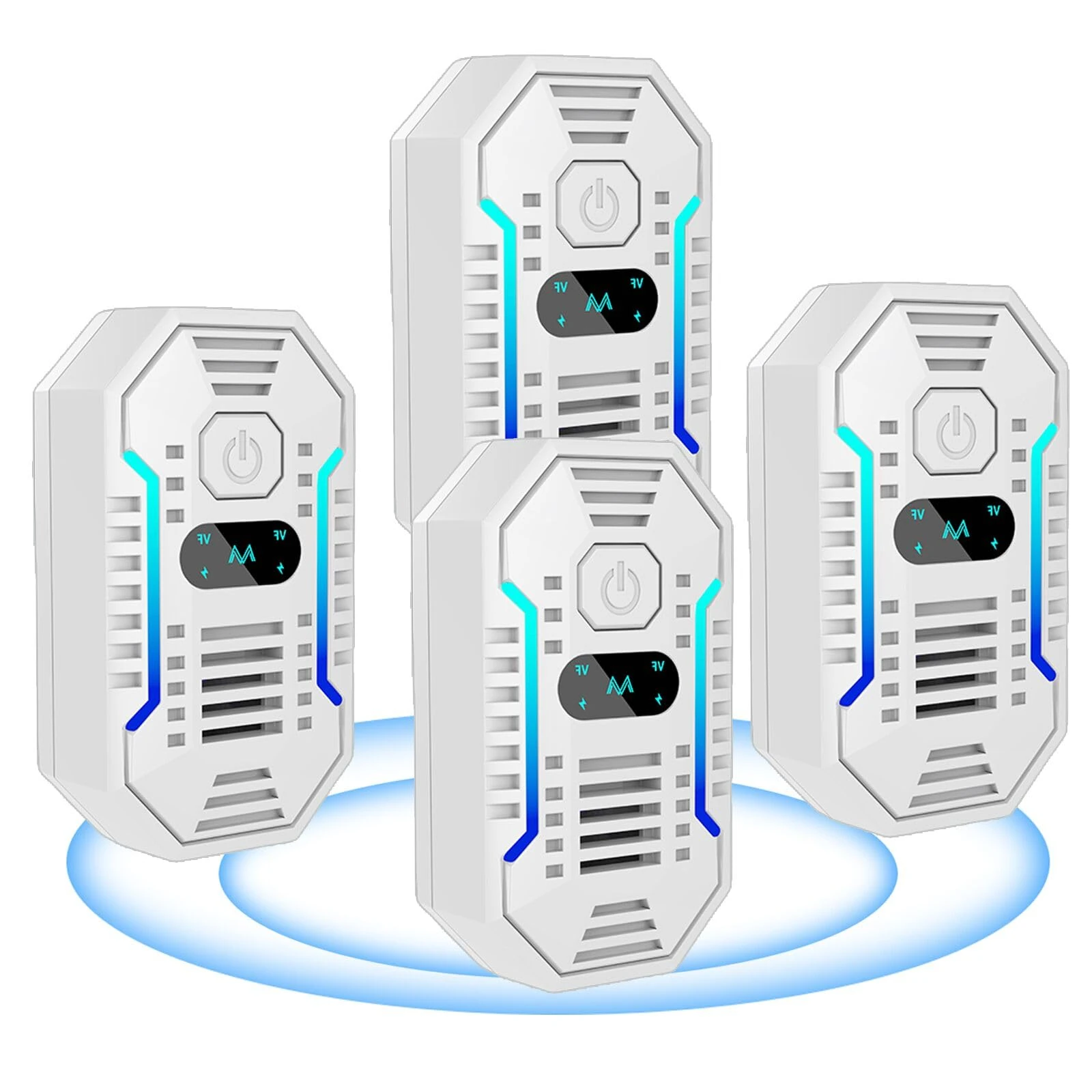 Ultrasonic Pest Repeller, 4 Pack Electronic Plug In Mice Repellent Indoor Pest Control Insect, Insect Repellent for Mosquitos, flys, Spiders, Ants, Bugs