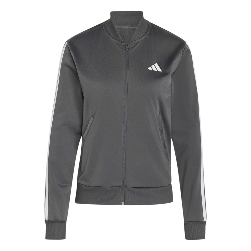 adidas Women's Essentials 3-Stripes Track_Suit, grey five, XXL
