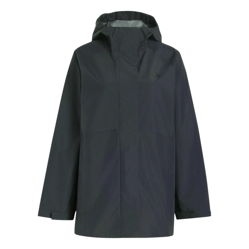 adidas Women's Essentials Rain Parka Coat, Khaki Six, L