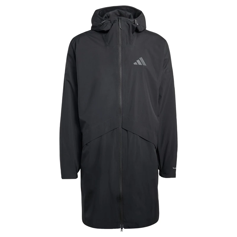 adidas Men's Terrex Multi 2 Layer Climaproof Rain Parka Coat, legend ink, L - Image 1