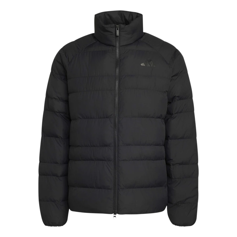 adidas Men's Essentials Packable Insulated Coat, black, XS