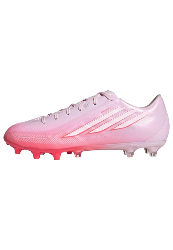adidas Women's F50 Sparkfusion League Firm Ground/Artificial Ground Football Boots Womens Shoes, Solar Turbo/FTWR White/Distilled Pink, 11 UK