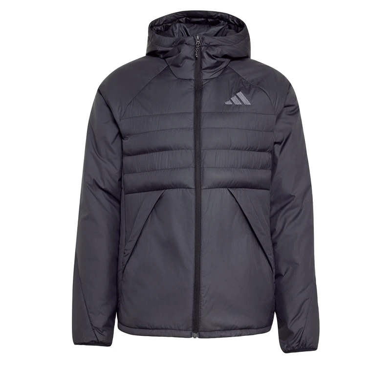 adidas Men's Terrex Multi Climawarm Insulated Hooded Coat, black/black, S