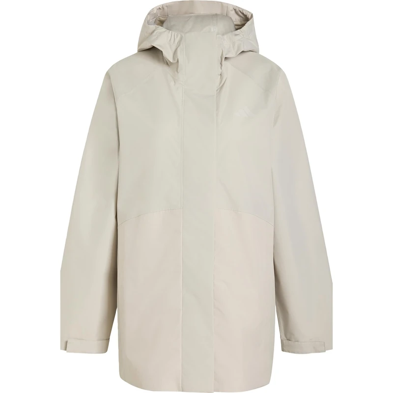 adidas Women's Essentials Rain Parka Coat, wonder alumina, L