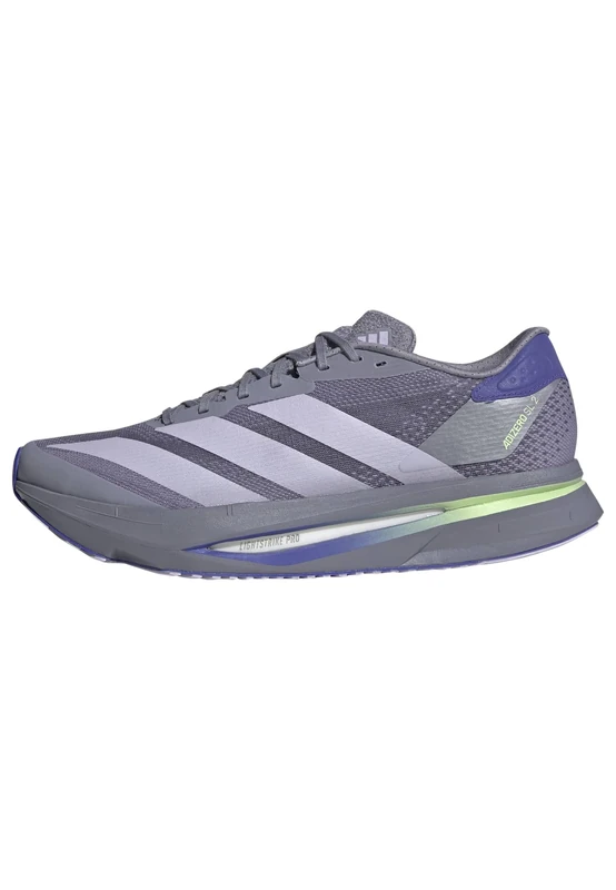 adidas Men's Adizero Sl2 Shoes, Slate/Purple Tint/Solar Purple, 9 UK