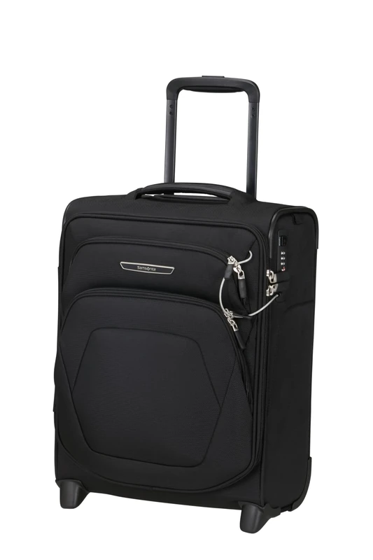 Samsonite Spark SNG Eco - Carry-on Suitcase, Soft Luggage Underseat 45 x 36 x 20 cm, Airline-Compliant EasyJet, 2-Wheel Upright, 29L - Black (Black)