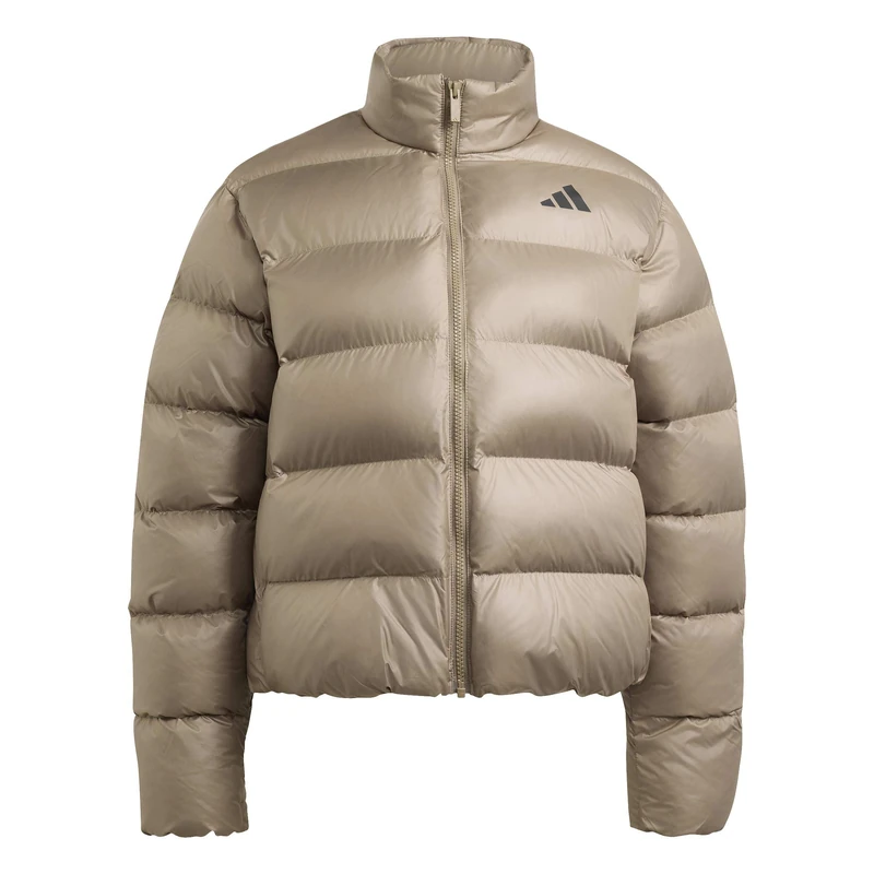 adidas Women's Essentials Insulated Coat, Khaki Six, L - Image 1