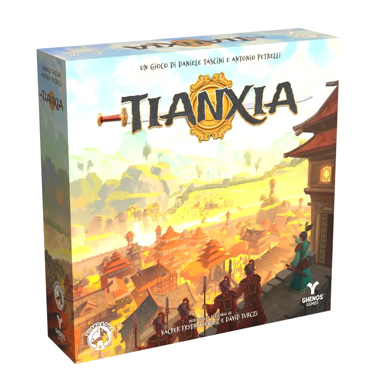 Tianxia – Strategy Game for Adults and Children from 14 Years – 1-4 Players – Duration 60/90min – Italian Edition