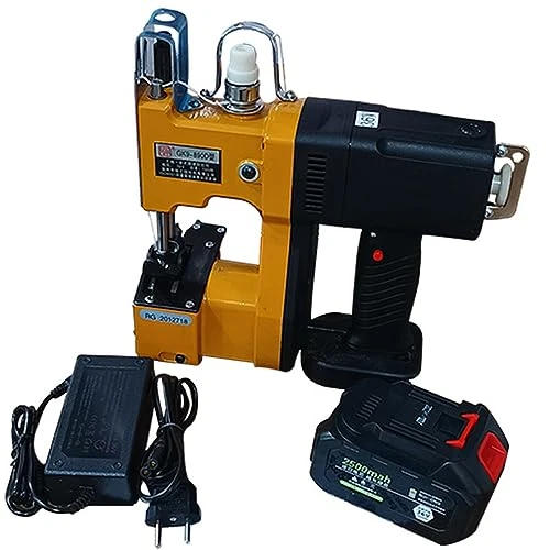 Electric Sewing Machine Portable Bag Closer Stitcher Rechargeable Battery for Woven Snakeskin Bags - Compact, Lightweight, Ideal for Home and DIY Projects