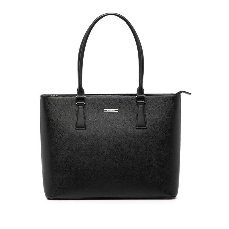 BURBERRY Pre-Loved Leather Tote