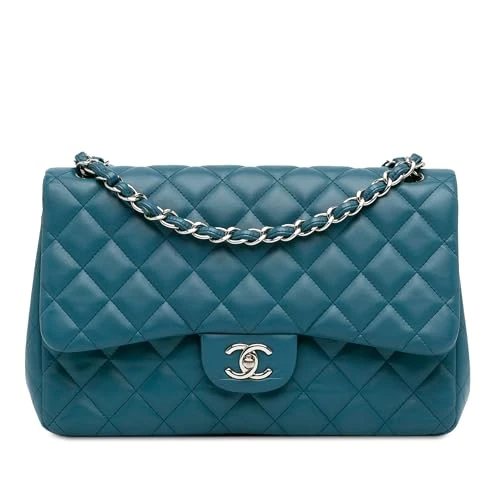 Chanel Pre-Loved Jumbo Classic Lambskin Double Flap