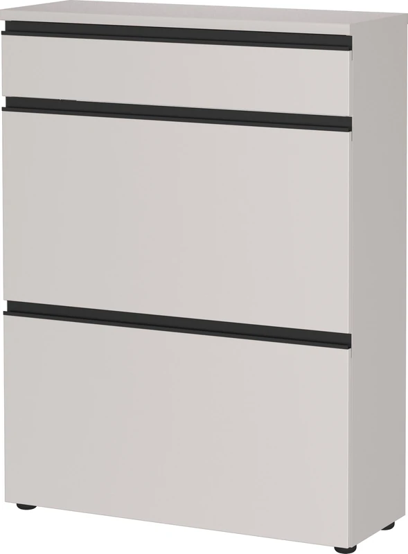 Germania 1175-572 GW-Baldone Shoe Cabinet in Cashmere Space for up to 12 Pairs of Shoes 80 x 107 x 29 cm (W x H x D)