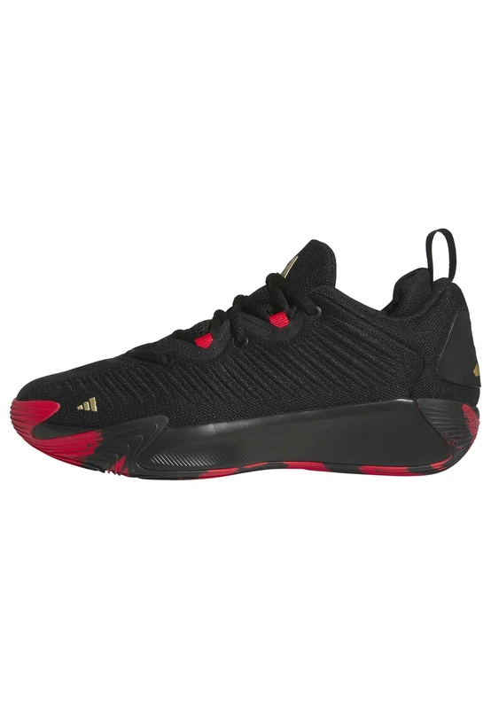 adidas Unisex Initiation Shoes, core Black/Gold met./Pure Ruby, 8 UK