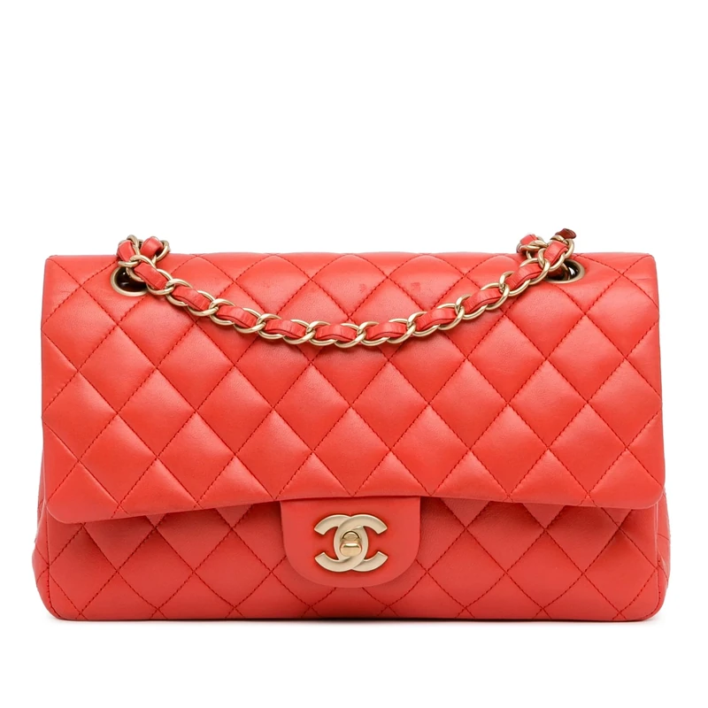 Chanel Pre-Loved Medium Classic Lambskin Double Flap